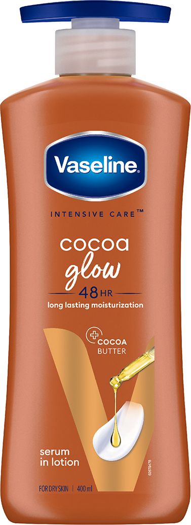 vaseline Intensive Care Cocoa Glow Nourishing Body Serum in Lotion , For Dry Skin-picture-14