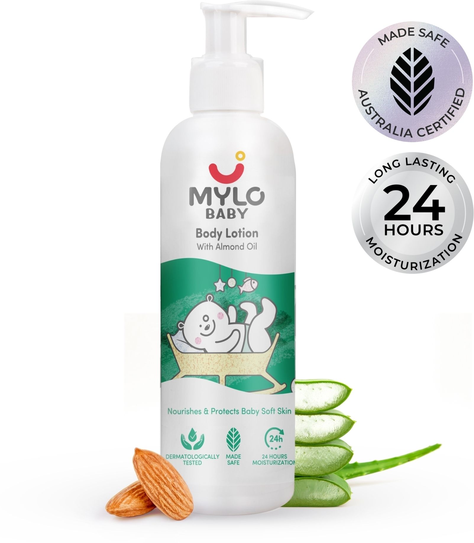 Baby Lotion for Kids | Made Safe Certified | Dermatologically Tested