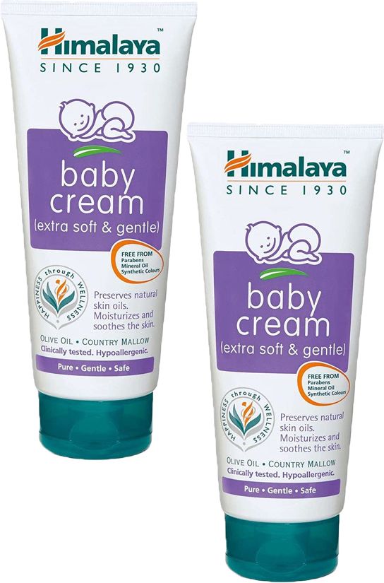himalaya BABY CREAM 200ml ( Pack of 2)-picture-1