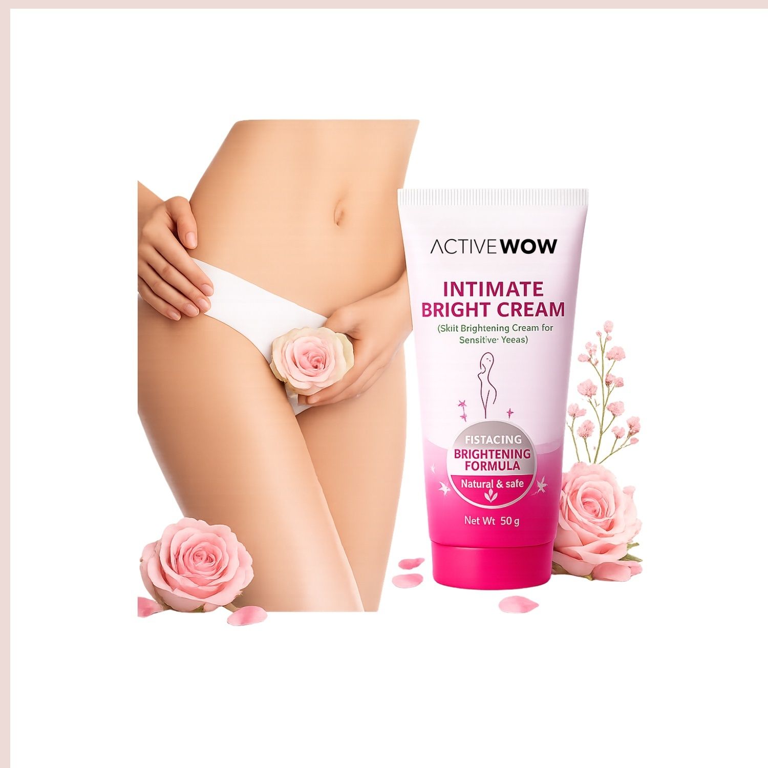 active wow Intimate Care Cream for Smooth Looking Skin 50 g-picture-46