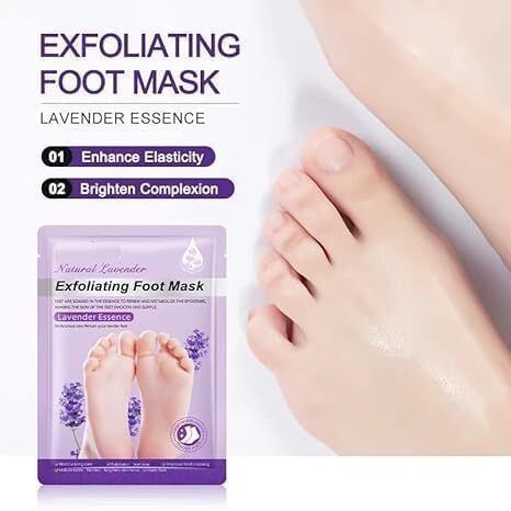 besque Moisturizing Foot Mask Dead Skin Removal & Soft, Smooth Feet with Lavender Care-picture-29