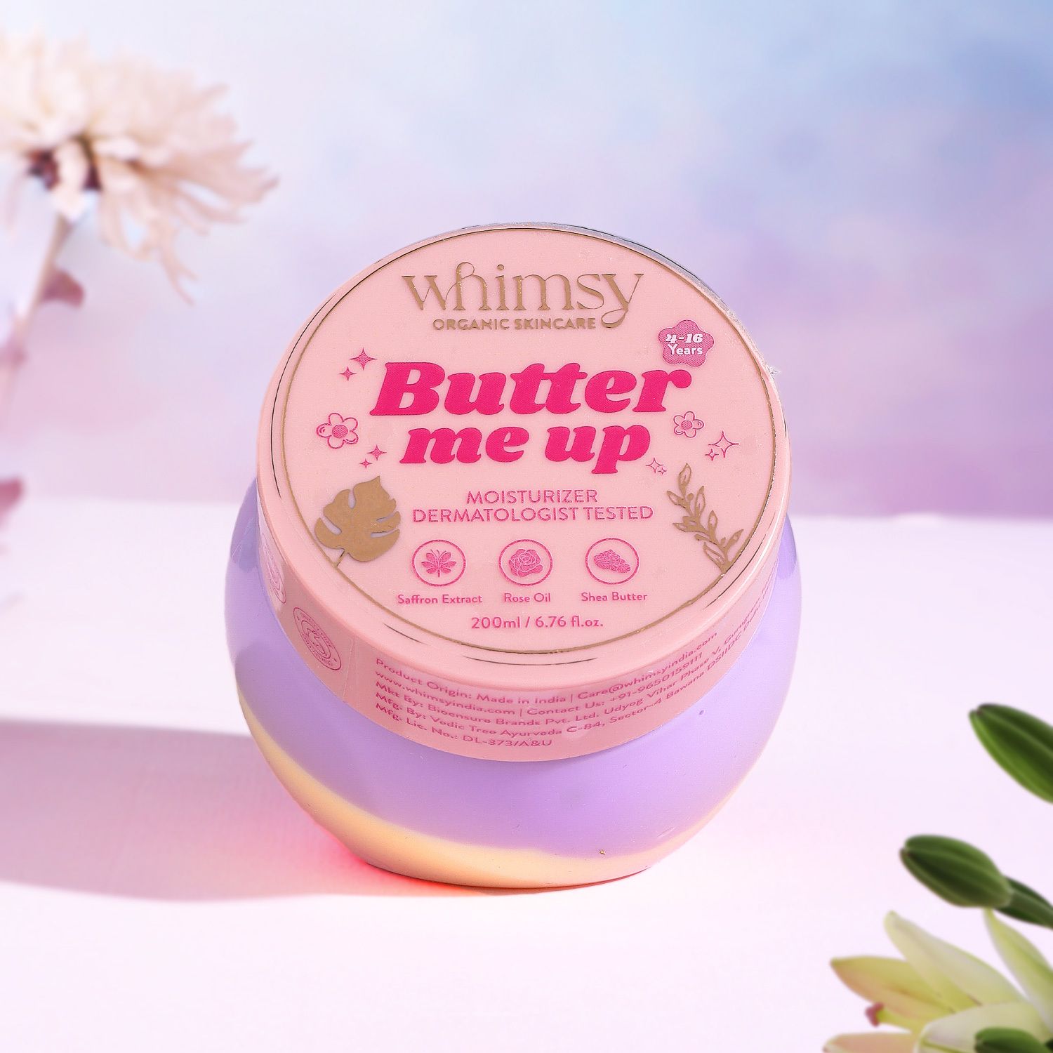 Whimsy Butter Me Up Moisturizer - 180 ml (For Girls)-image-18
