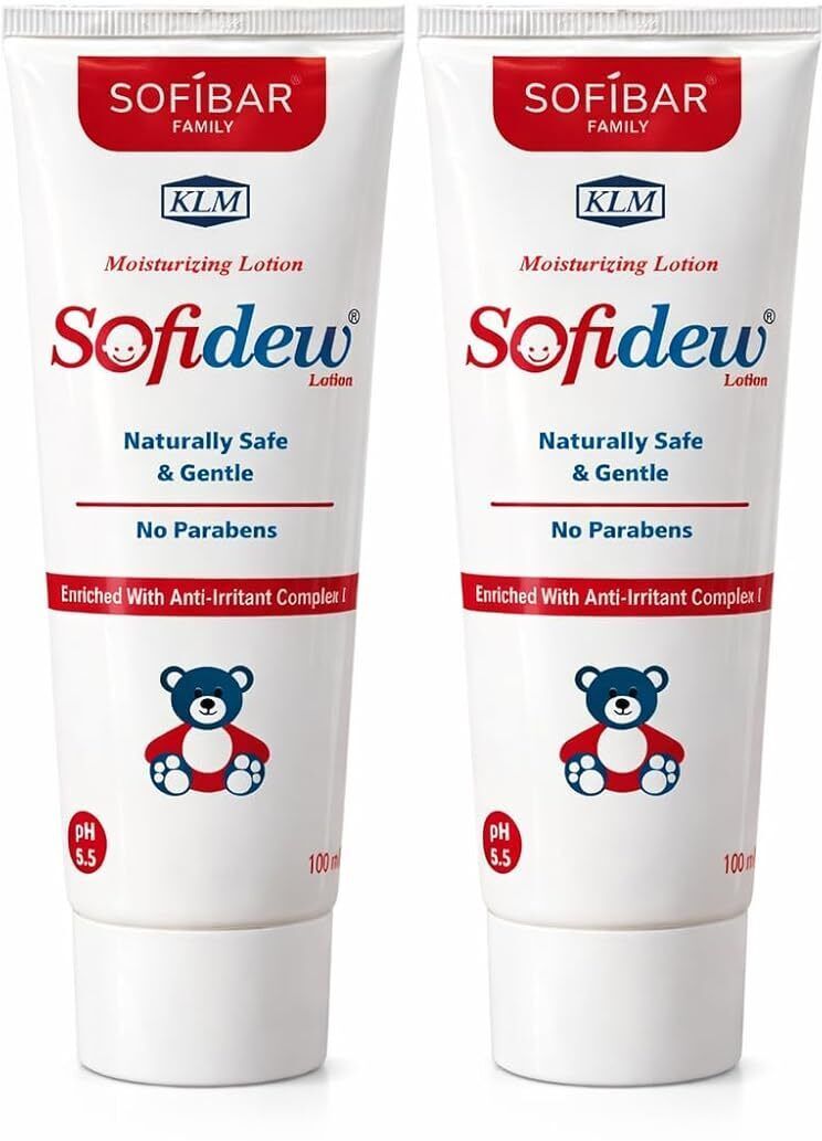klm Sofidew Baby Cream Lotion Gentle & Nourishing | Suitable for All Skin Types-picture-40