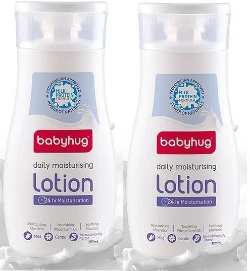 Milk Protein Formula Daily Moisturising Baby Lotion - 200ml (Pack of 2)