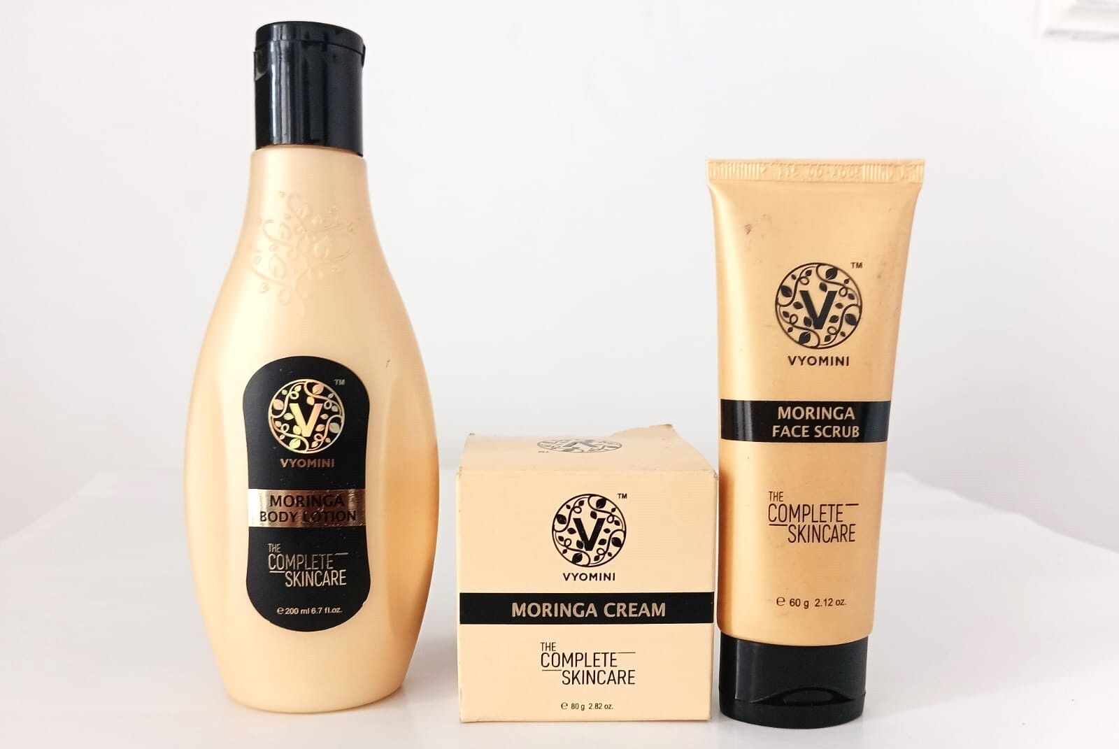 combo pack, moringa cream,face scrub,,body lotion-image-46