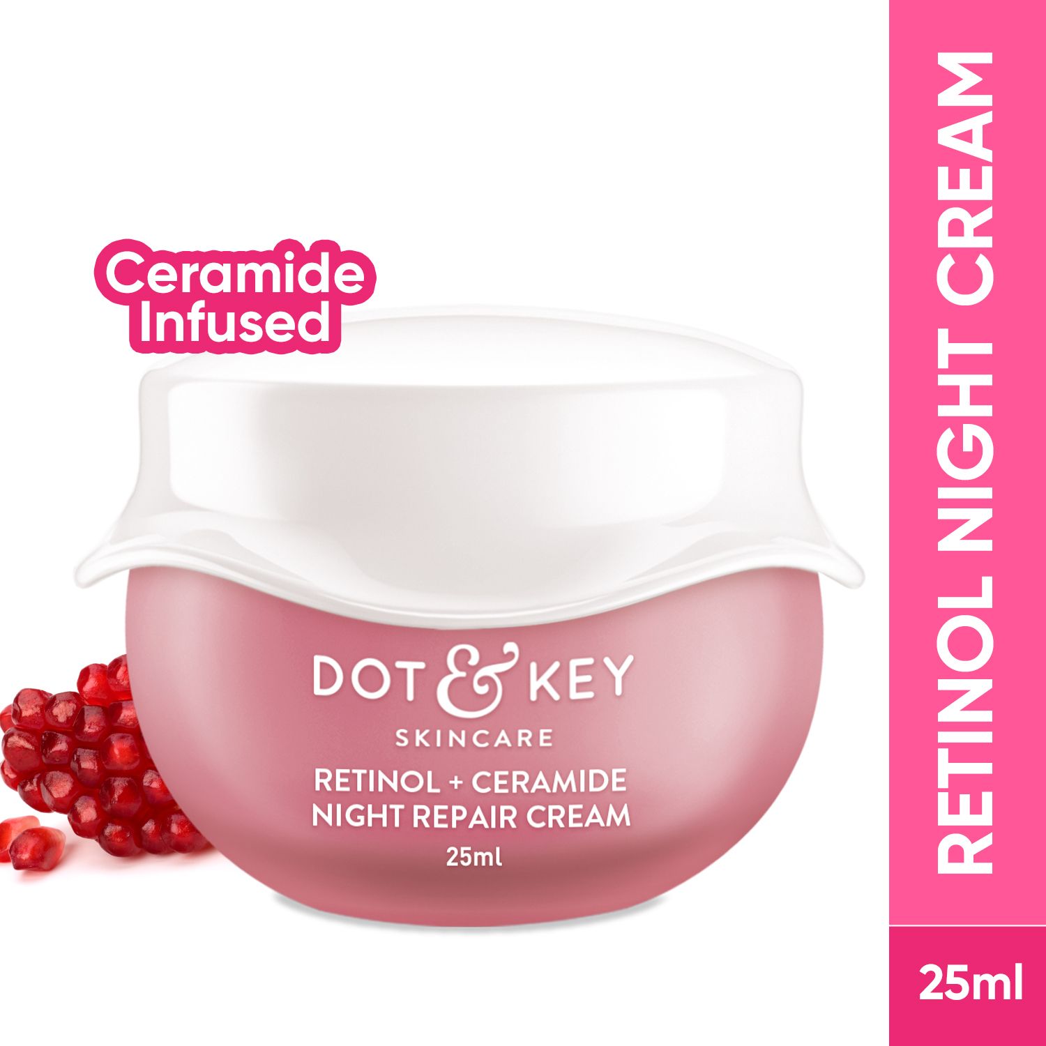 dot & key Retinol+Ceramide Night Repair Cream,with Hyaluronic Smooths Wrinkles Fine Lines-picture-12