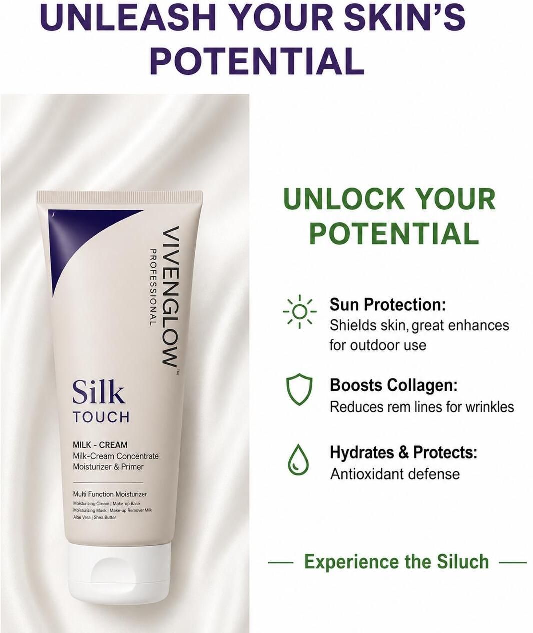 vivenglow FLiCKA Silky Smooth Face Primer for Makeup Preparation-picture-37