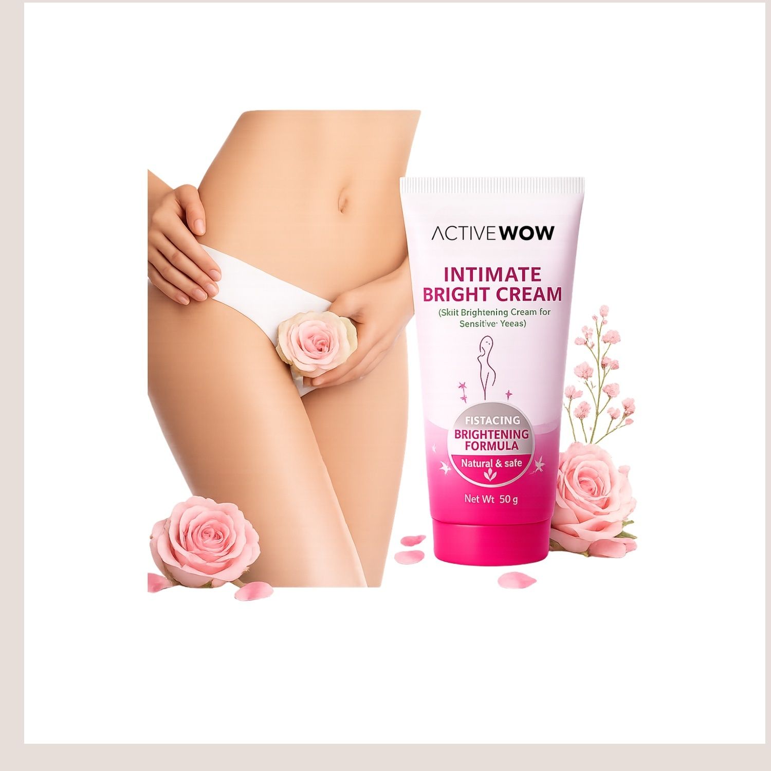Women Sensitive Skin Care Cream 50 g-image-33