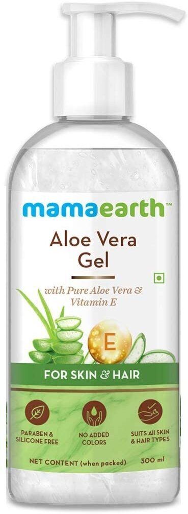 mamaearth Aloe Vera Gel for Glowing Skin & Hair with Pure Vera & Vitamin E-picture-31