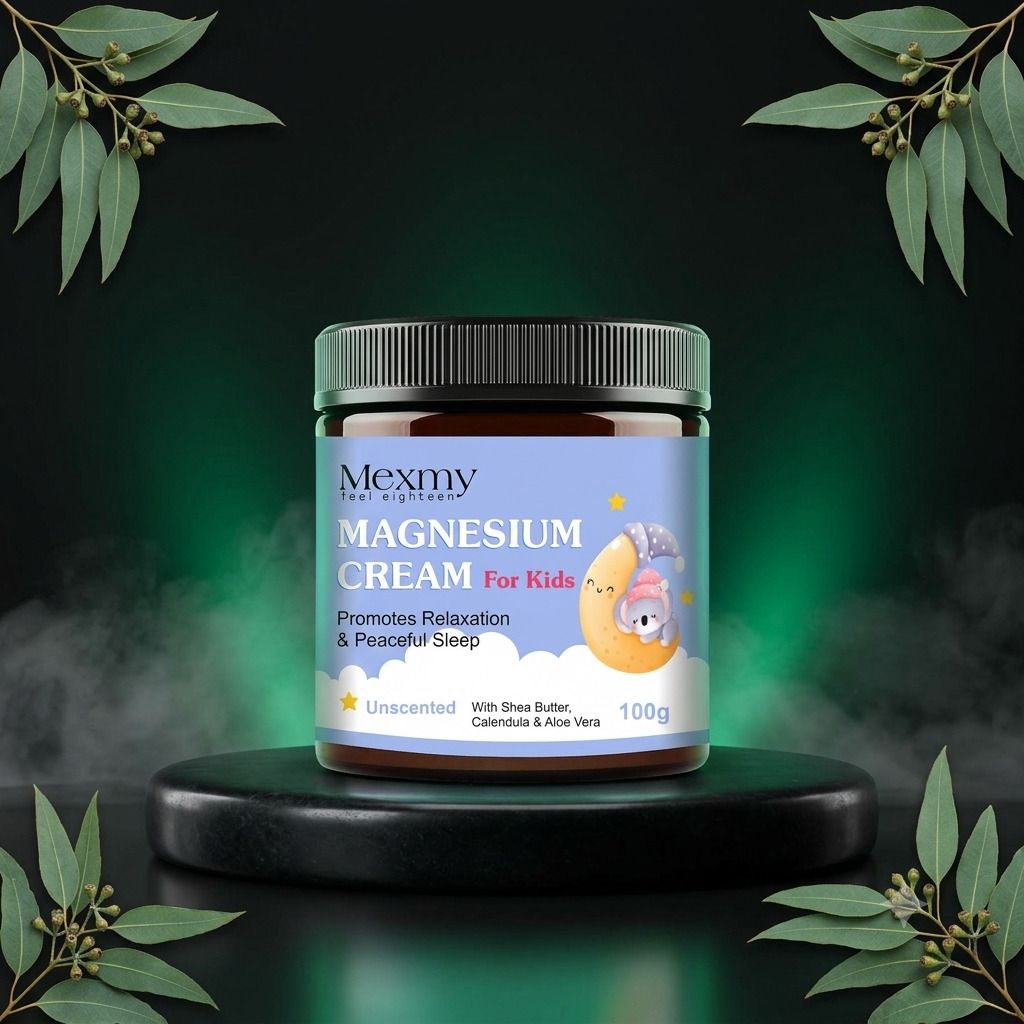mexmy Kids Magnesium Body Cream Hydrating Nourishing Formula for All Skin 100g-picture-41