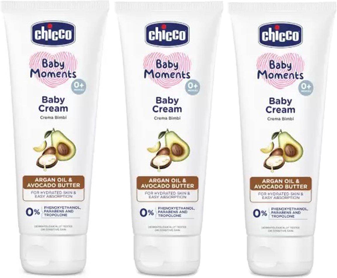 Baby cream Argan oil & Aocado Butter 100g Pack of 3-image-3