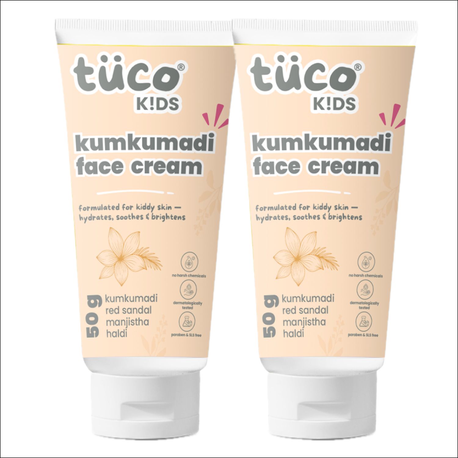 Kids Kumkumadi Face Cream | Infused Kumkumadi, Red Sandal Majistha & Turmeric