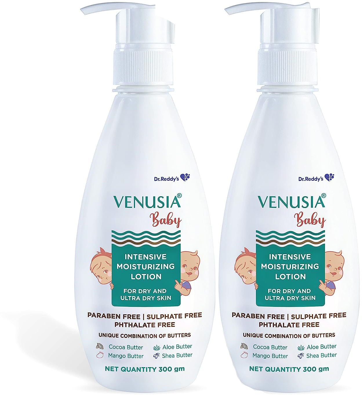 dr. reddy's venusia Baby Intensive Moisturizing Lotion 300 gm x Pack of 2-picture-22