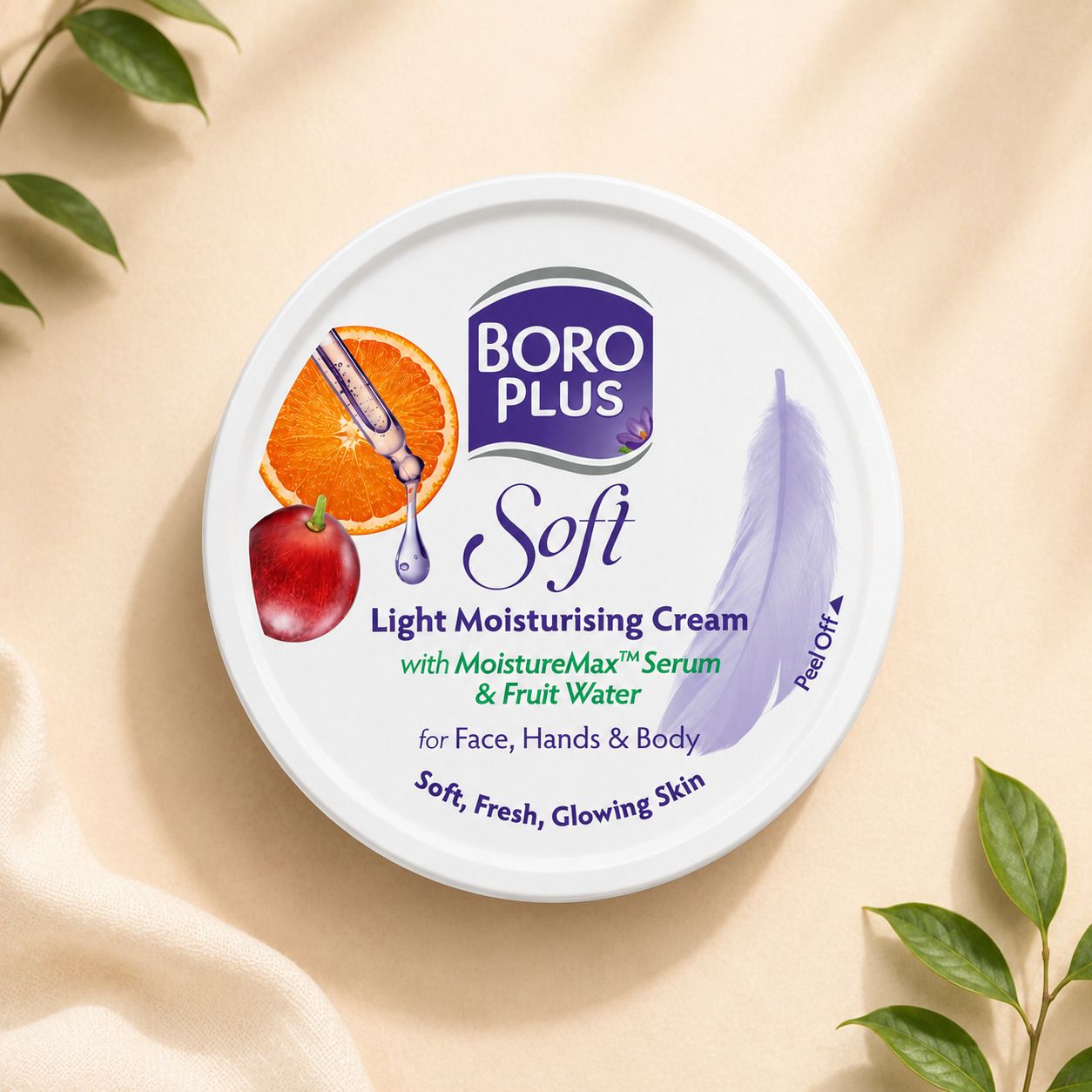Soft Moisturizer Cream with Moisture max serum & fruit water 300ml-image-39