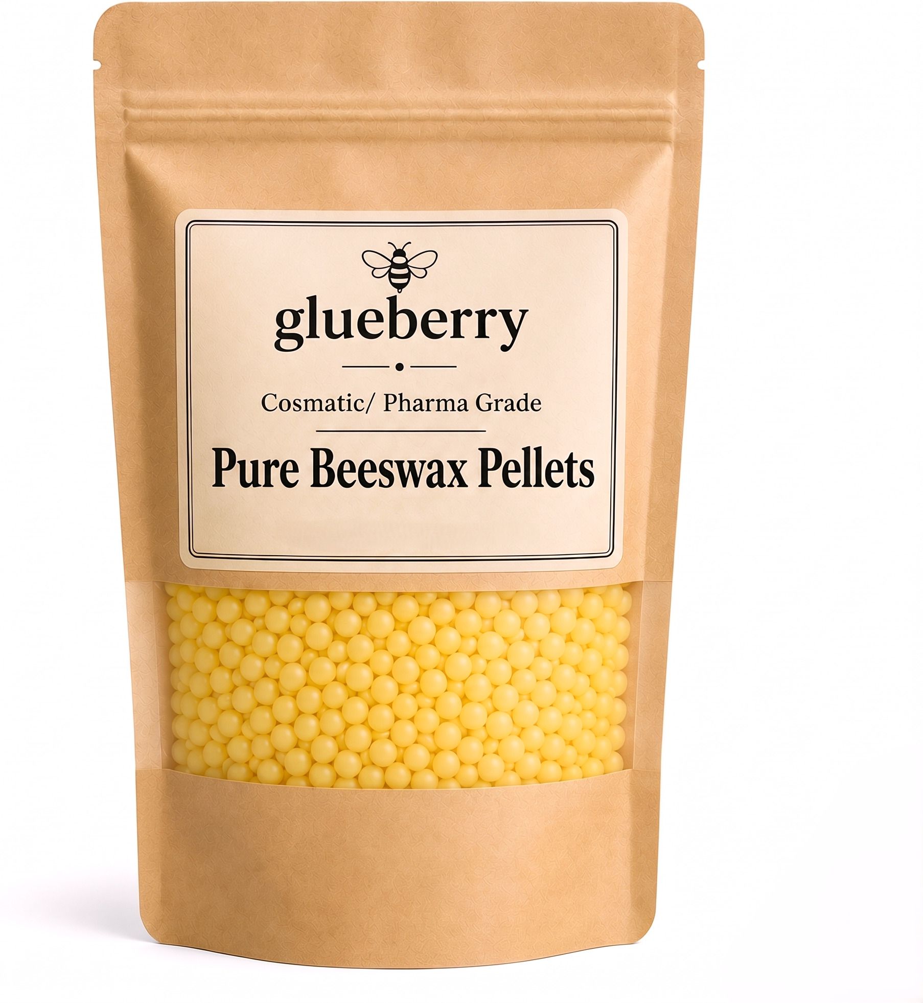 glueberry Pure Beeswax Pellets I Cosmetic & Pharma Grade for Lip Balm, Lotions, Candle-picture-13