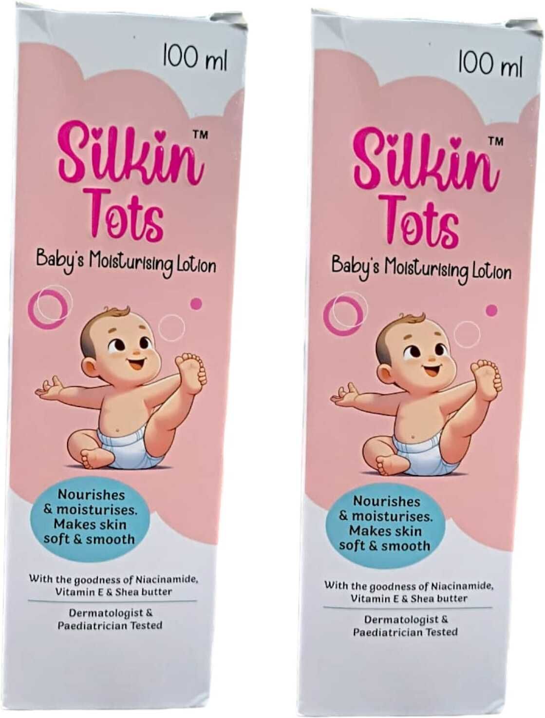 clowzac SILKIN TOTS BABY MOISTURISING LOTION FOR NOURISHING SKIN PACK OF 2-picture-37