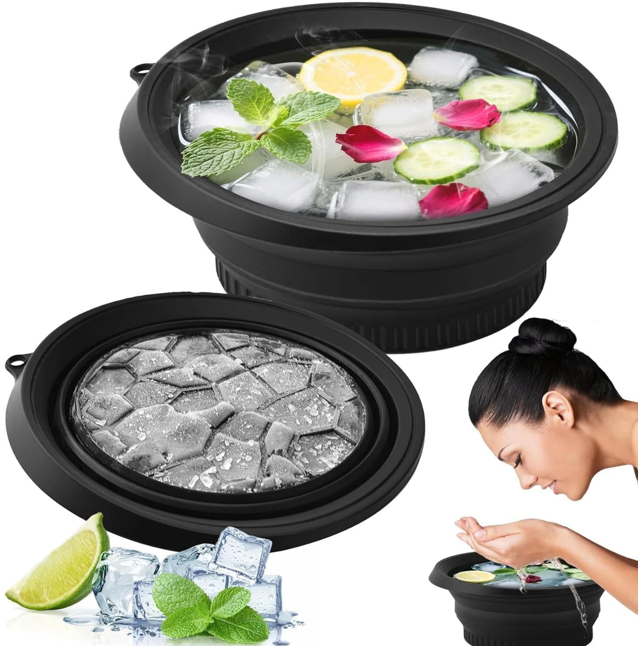 merry Ice Face Bowl Reusable Beauty Tool for Cooling Facial Skin Care Face Shaping Mask-picture-47
