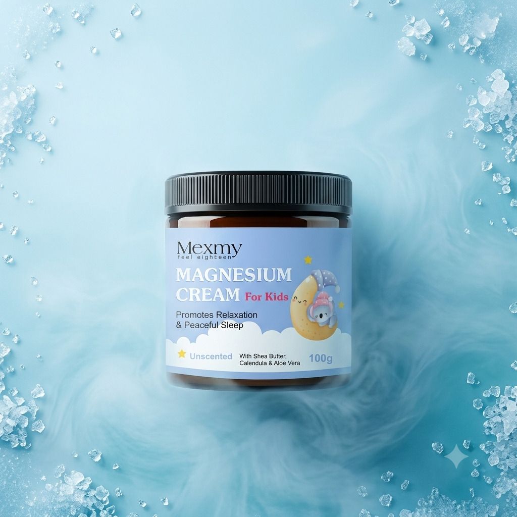 mexmy Peaceful Sleep Kids Magnesium Body Cream Gentle Bedtime Moisturizing Care 100g-picture-40