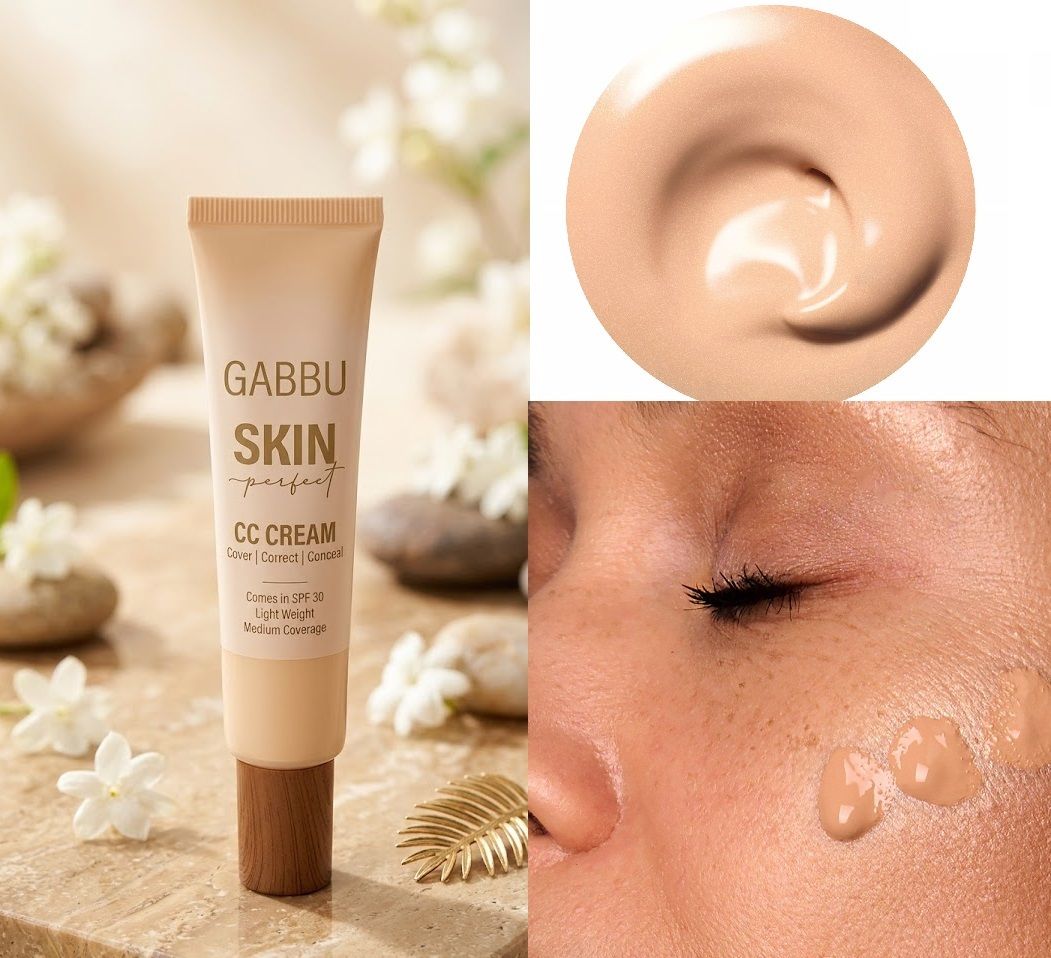 gabbu CC Cream Beige with Niacinamide Complex SPF30 PA++ lightweight-picture-45
