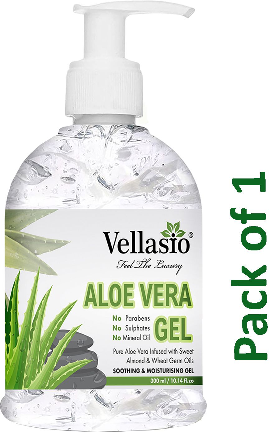 Aloe Vera Gel with 99% Pure Natural AloeVeragel for skin, Vitamin E and Glycerin-image-4