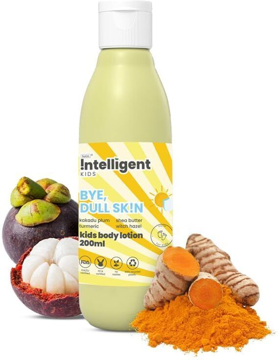 Kids Summer Dull Skin Lotion | Turmeric & Kakadu Plum | SLS-Free