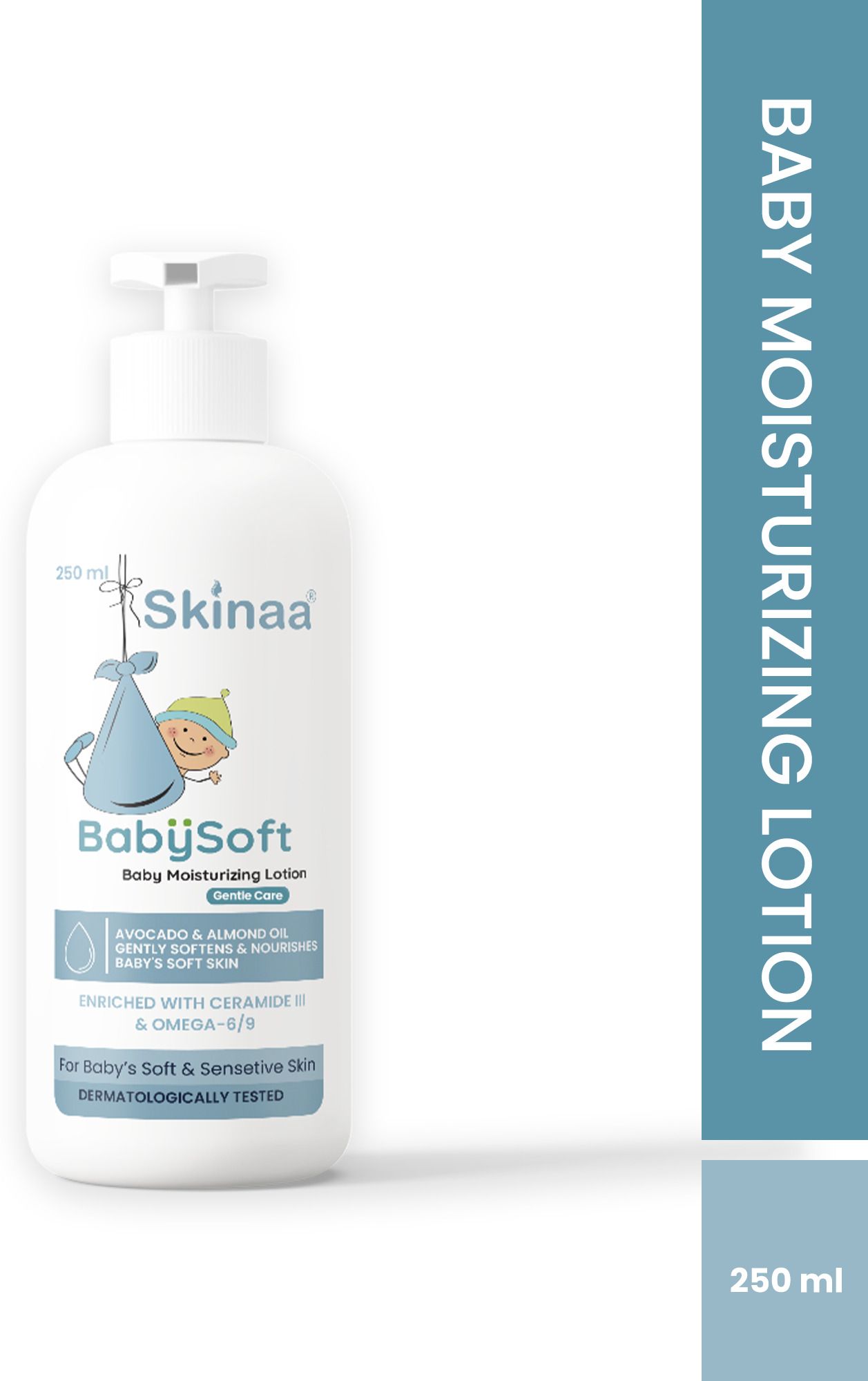 skinaa Baby Soft Moisturizing Lotion with Avocado & Almond Oil (250 ml)-picture-28