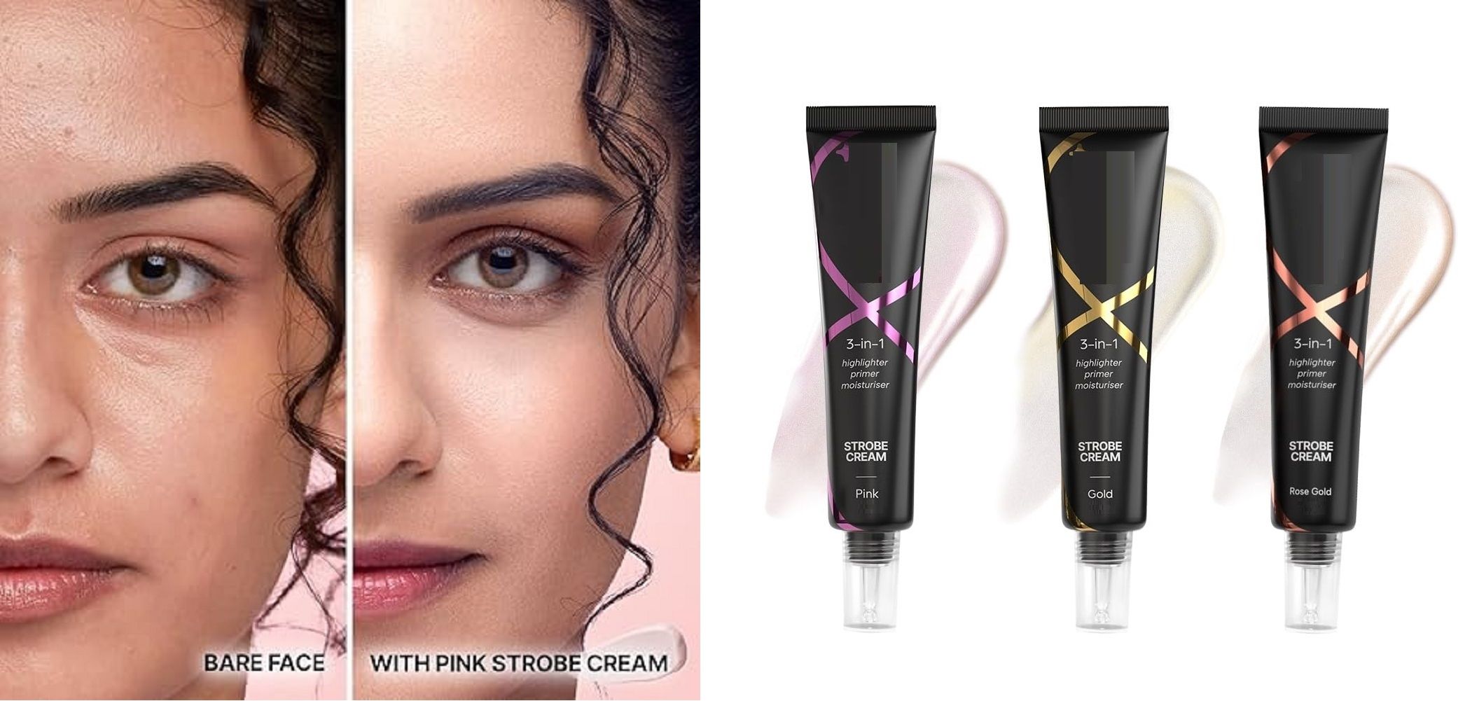 aylily 3D 3-in-1 Glow Cream Multicolor 45g Face Primer Moisturizer Highlighter-picture-26