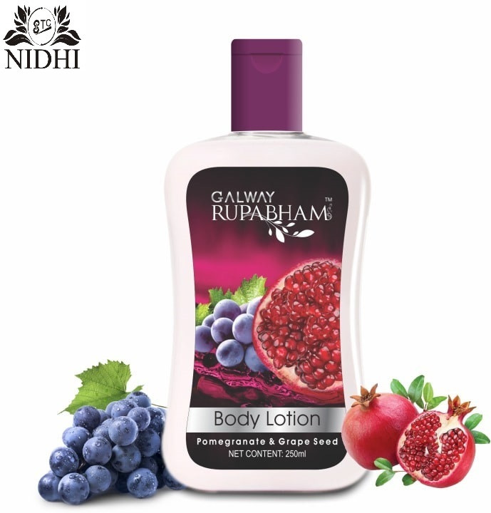 stc nidhi Body Lotion Pomegranate & Grape Seed image 1