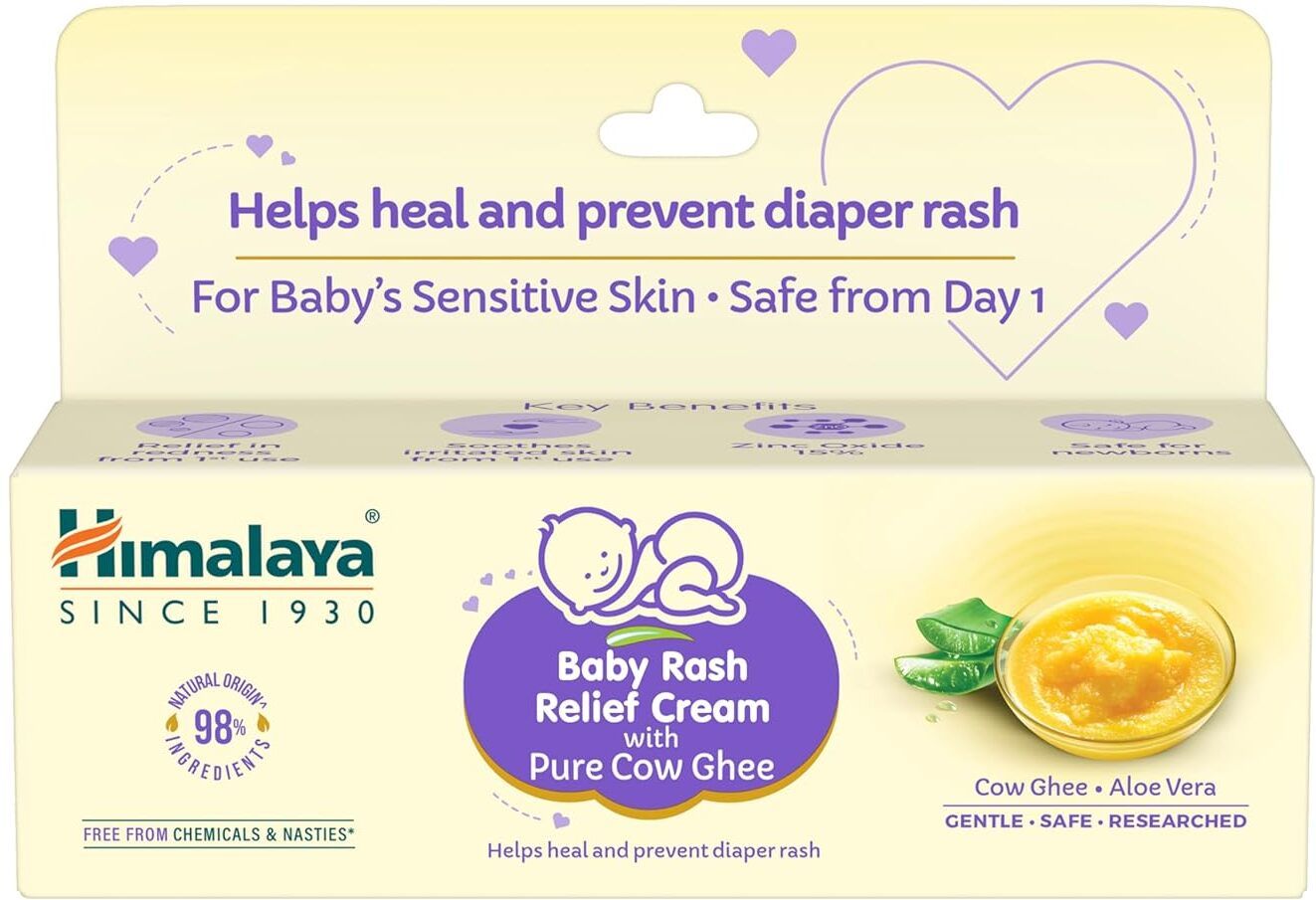 himalaya Baby Rash Relief Cream with Pure Cow Ghee-picture-14