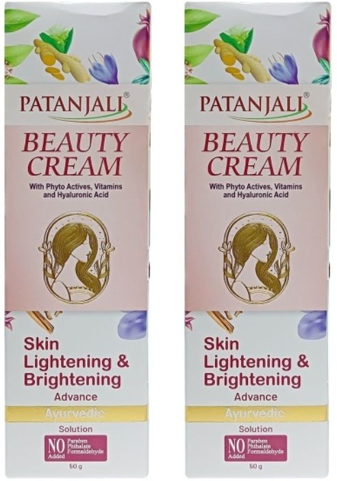 patanjali SKIN LIGHTENING AND BRIGHTENING BEAUTY CREAM 50GM 2PCS-picture-23