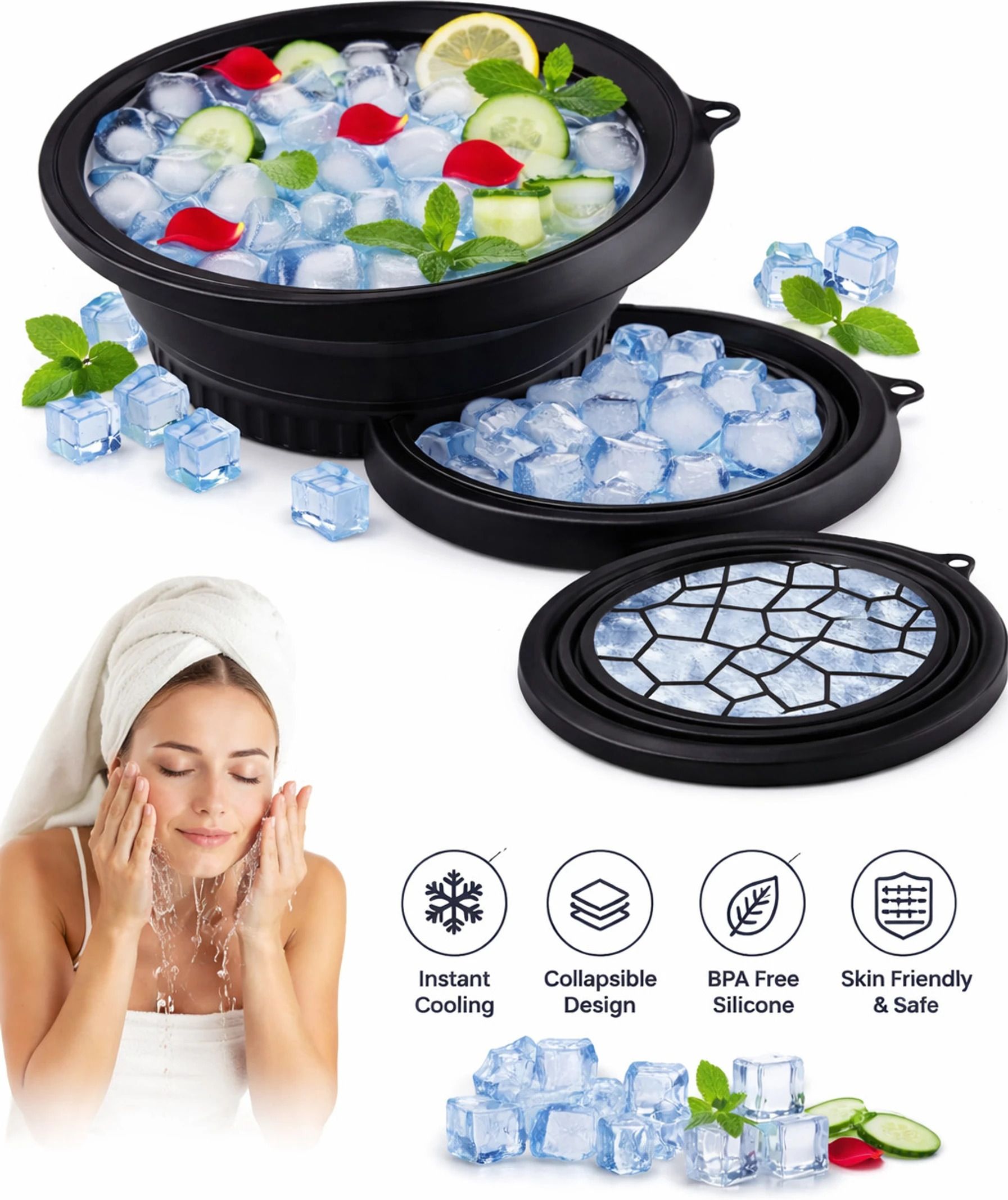 merry Ice Face Bowl for Puffy Face Cooling Facial Massage and Skin Care Face Shaping Mask-picture-15