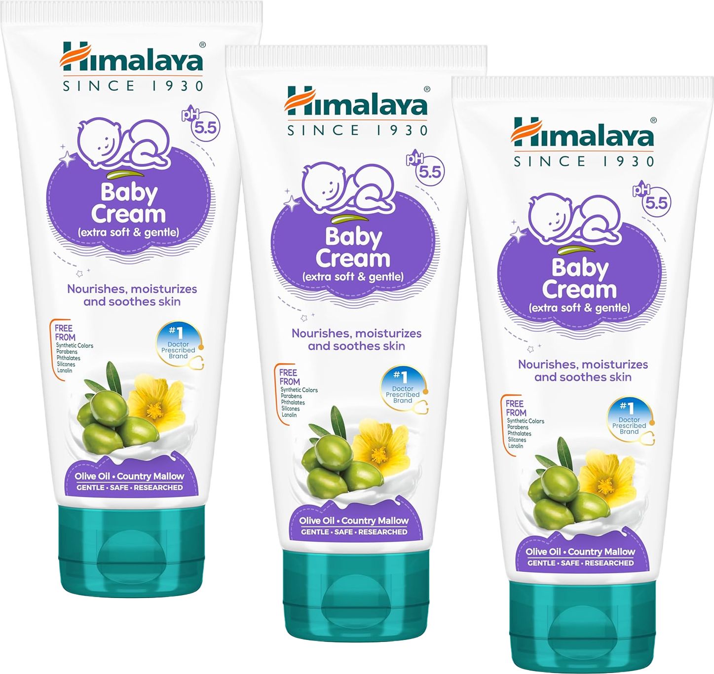 BABY CREAM 200ml ( Pack of 3)-image-25