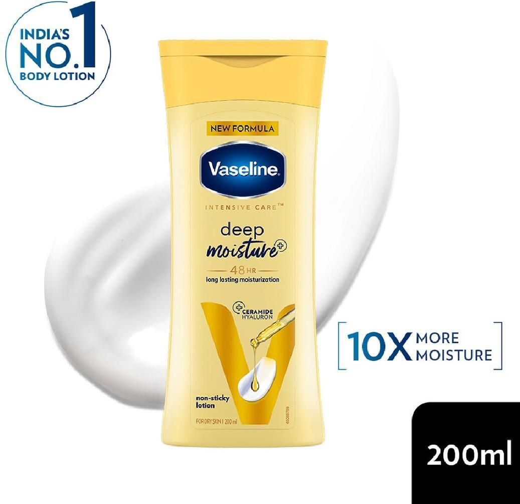 Deep Moisture Body Lotion | For Cushion Soft Skin| With Ceramides Hyaluron-image-1