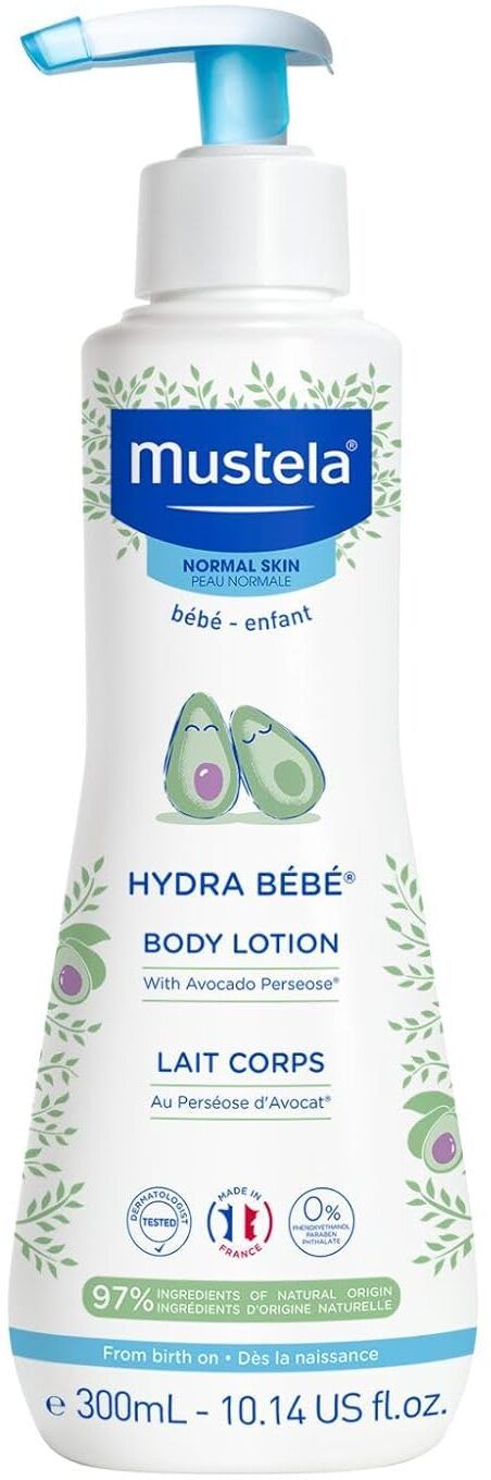 mustela Hydra Bebe Body Lotion, White, Avocado, 300 ml-picture-15