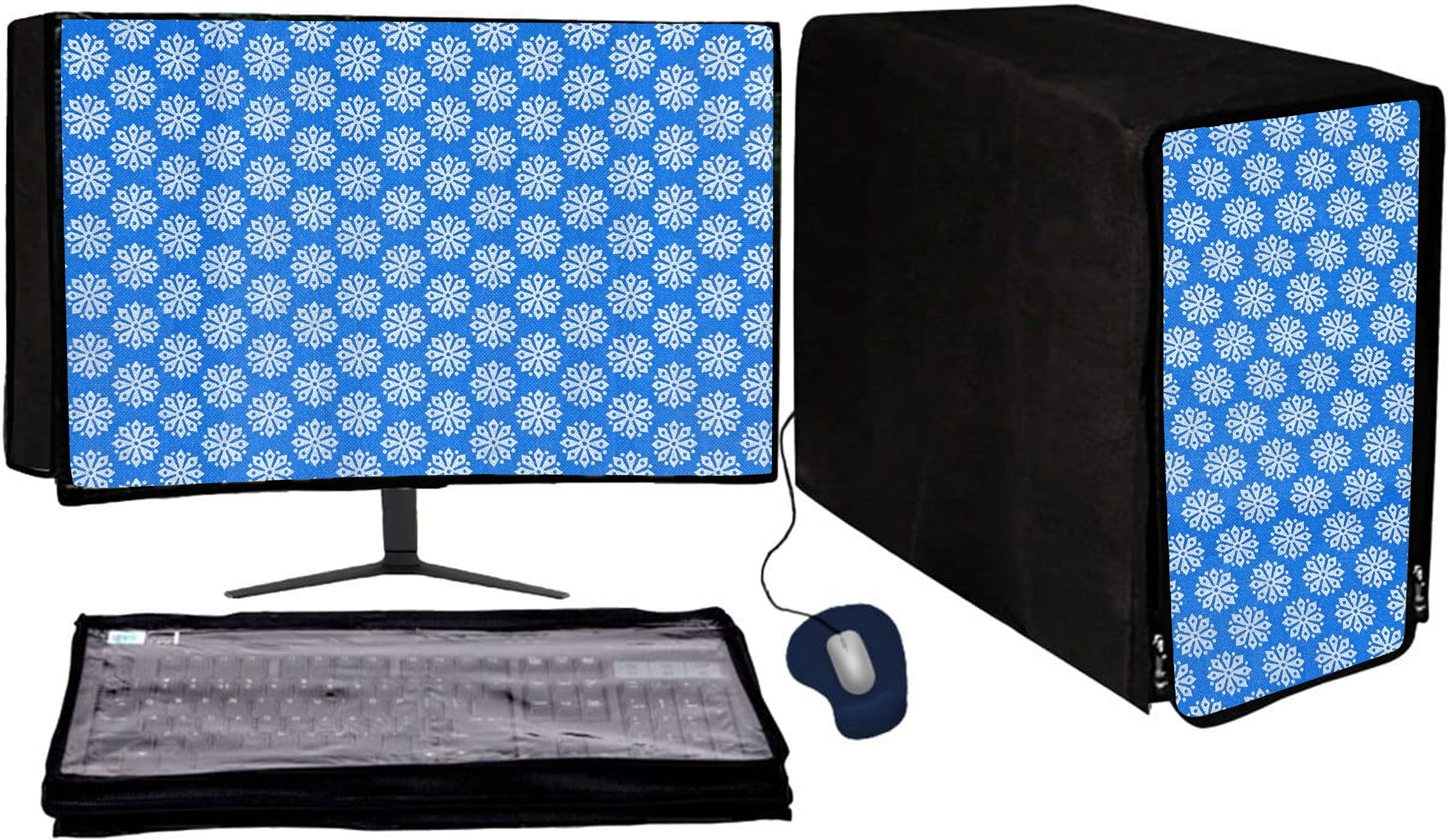 GUTSAV SALES COMPUTER COVER 3 SET 25 INCH for 25 inch MONITER, KEYBOARD, CPU, TV - DESKTOP COVER FULL SET 25 INCH-image-21