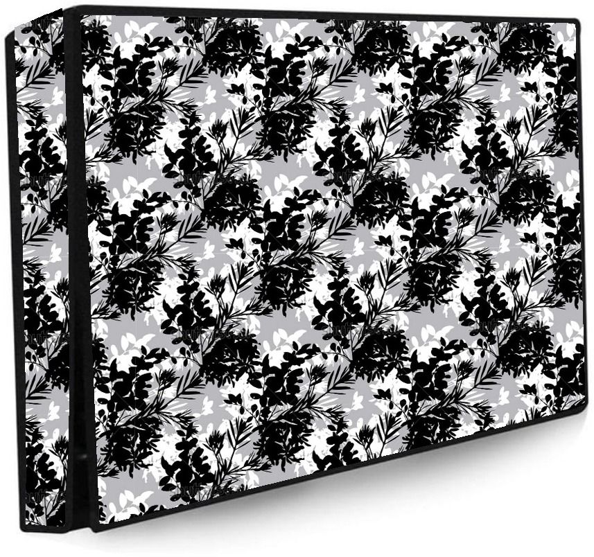Wacky 32 Inch Led TV Cover Waterproof with Transparent Polyethene Layer for 32 inch Thomson, KODAK, Sony, Samsang, Mi Led TV Cover- Led-32-K-BLK-Leaf-image-37
