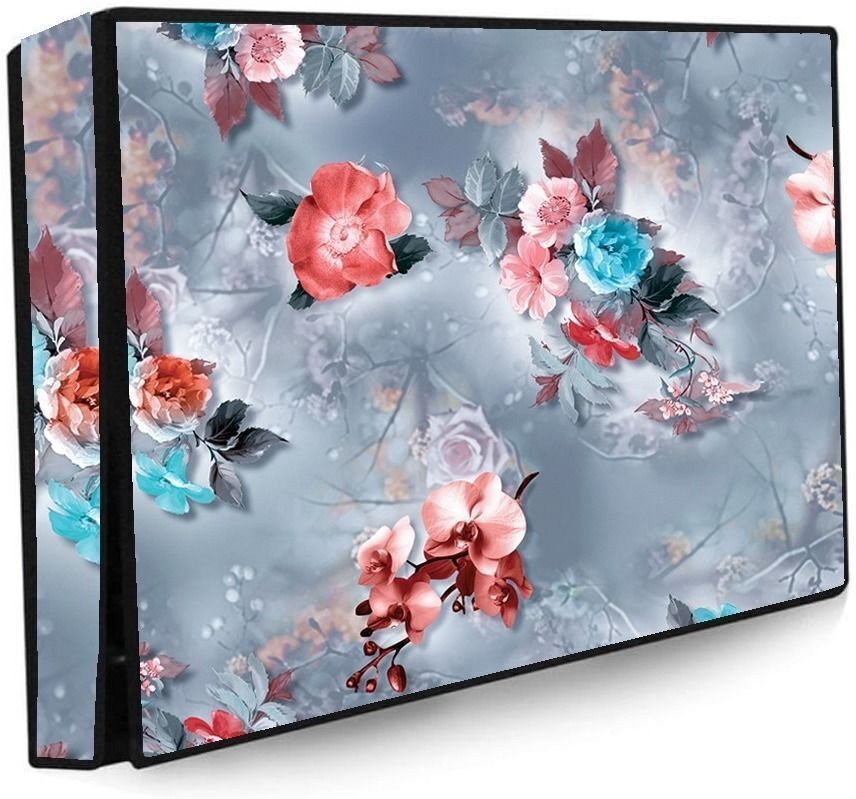 kridha for 43 inch Thomson, KODAK, Sony, Samsang, Mi Led TV Cover - CH-FK27-LD-43-Blk-Leaf_KR-image-47