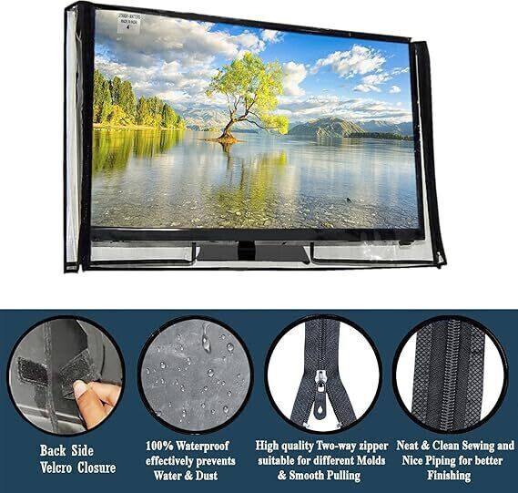 NAVYA ENTERPRISES 65007 for 32 inch 32 inch led tv cover monitor cover computer cover - 6440-image-29