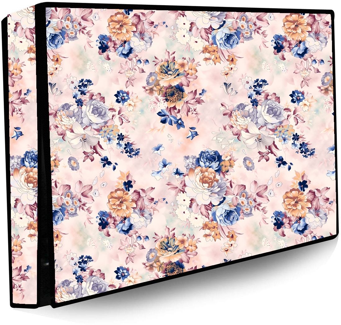 HomeStore-YEP for 24 inch Led Cover / Tv Cover All Models With Screen Layer- Led Cover 24 inches Golden Flowers-image-12