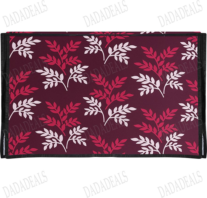 DADADEALS Dustproof PVC LED/LCD/Monitor TV Cover Suitable for All Models of 32 Inch TV for 32 inch Xiaomai, Lg, Samsung, Redmi, Vw, TCL, Acer - 01-PRD-32-INCH-WINE-image-24