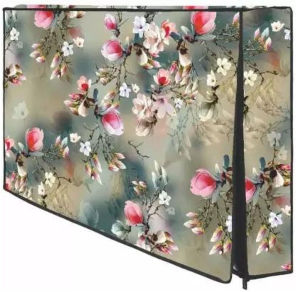 RichBox led tv Cover Transparent Polythene Layer Compatible for 32 inches led tv for 32.01 inch LED/LCD 32 and TV 32 Inch Cover- Printed Led Cover For 32 Inch-image-2