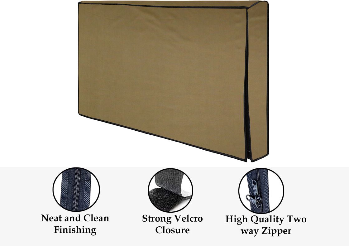 Nitasha Padded Cover, Dust Cover, etc for 22 inch Monitor, TV, LCD Monitor, etc - NITTVKhaki22INCH-image-14