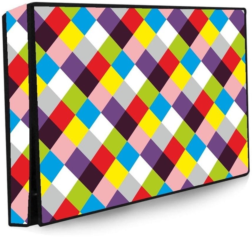 Immix Collections 32 Inch Led TV Cover Waterproof with Transparent Polyethene Layer for 32 inch Thomson, KODAK, Sony, Samsang, Mi Led TV Cover - Led-IC-32-K-Muti-Strip-image-28