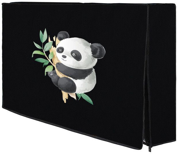 JM Homefurnishings Padded Cover, Dust Cover, etc. for 40 inch Computer Monitor, TV, LCD Monitor, etc. - LEDPBlackJJ0340IN-image-6