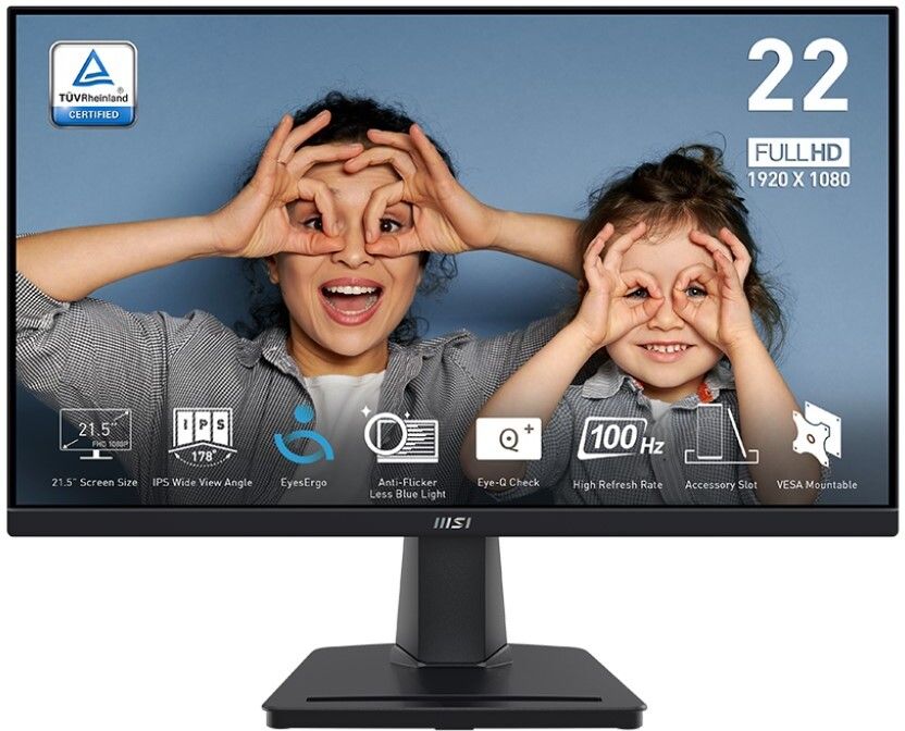 MSI MP 54.61 cm (22 inch) Full HD LED Backlit IPS Panel Monitor (PRO MP225)-image-35