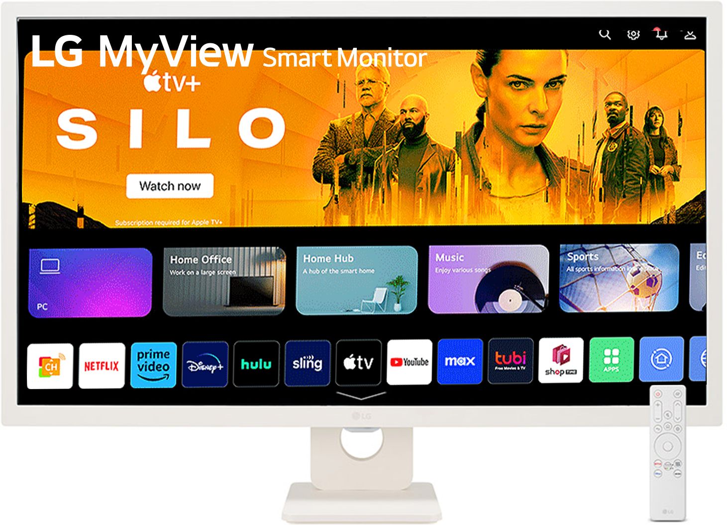 LG 80.01 cm (31.5 inch) Full HD IPS Panel with webOS, Apple AirPlay 2, HomeKit compatibility, 5Wx2 speakers, Magic remote compatible Smart Monitor (32SR50F-WA.ATREMSN)-image-38