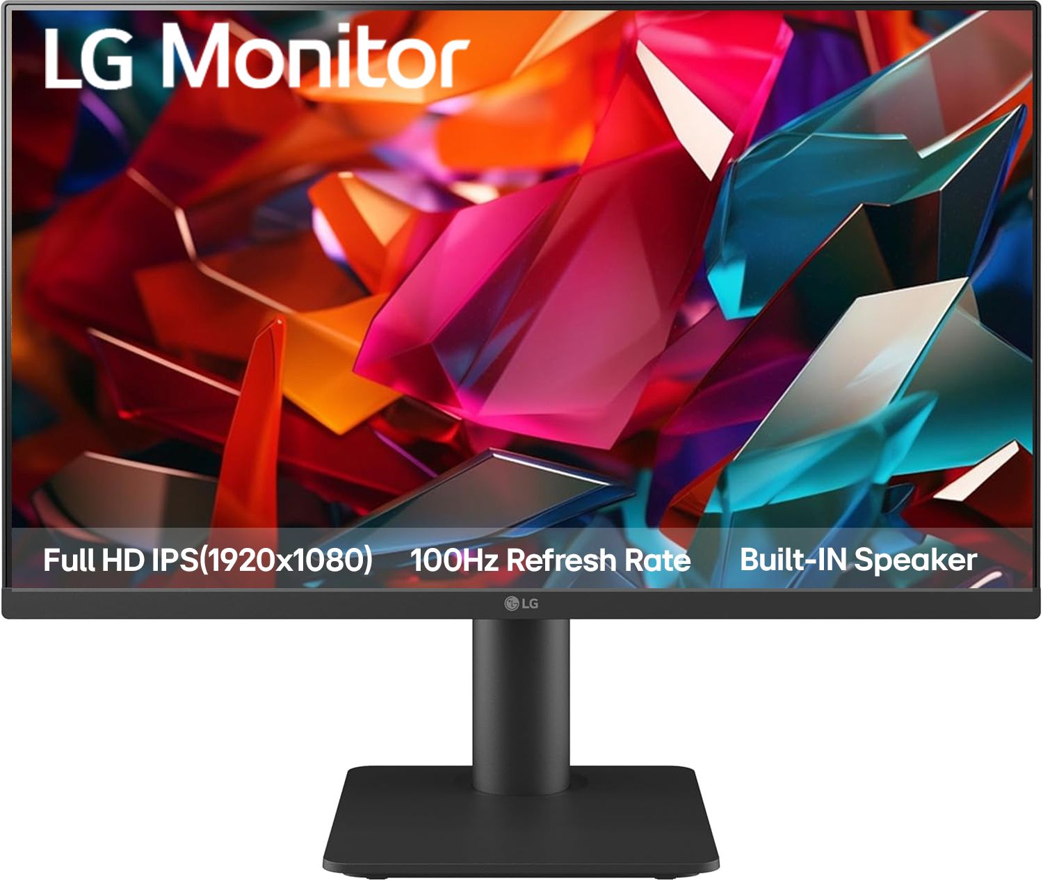 LG UltraGear 60.96 cm (24 inch) Full HD LED Backlit IPS Panel 23.8 (60.4cm) IPS Full HD display, 100Hz Refresh Rate, 3-side Virtually Borderless design, Reader Mode / Flicker Safe, OnScreen Control, Height / Tilt adjustable stand Monitor (24MS550-BB.ATREMVN)-image-12