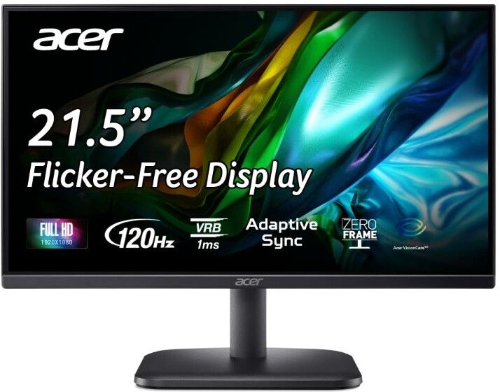 Acer 54.61 cm (22 inch) Full HD VA Panel Monitor (EK220Q J0 Black I Eye Care)-image-31