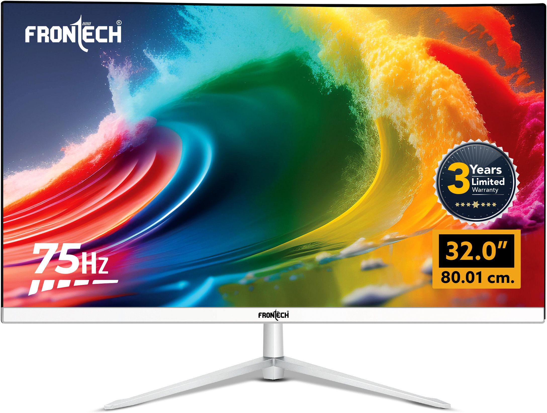 Frontech Ultima Series 81.28 cm (32 inch) HD LED Backlit IPS Panel Monitor (1920 x 1080 Pixels,16.7|Slim & Stylish|Wall Mountable|Bezel Less|HDMI & VGA Port)-image-41