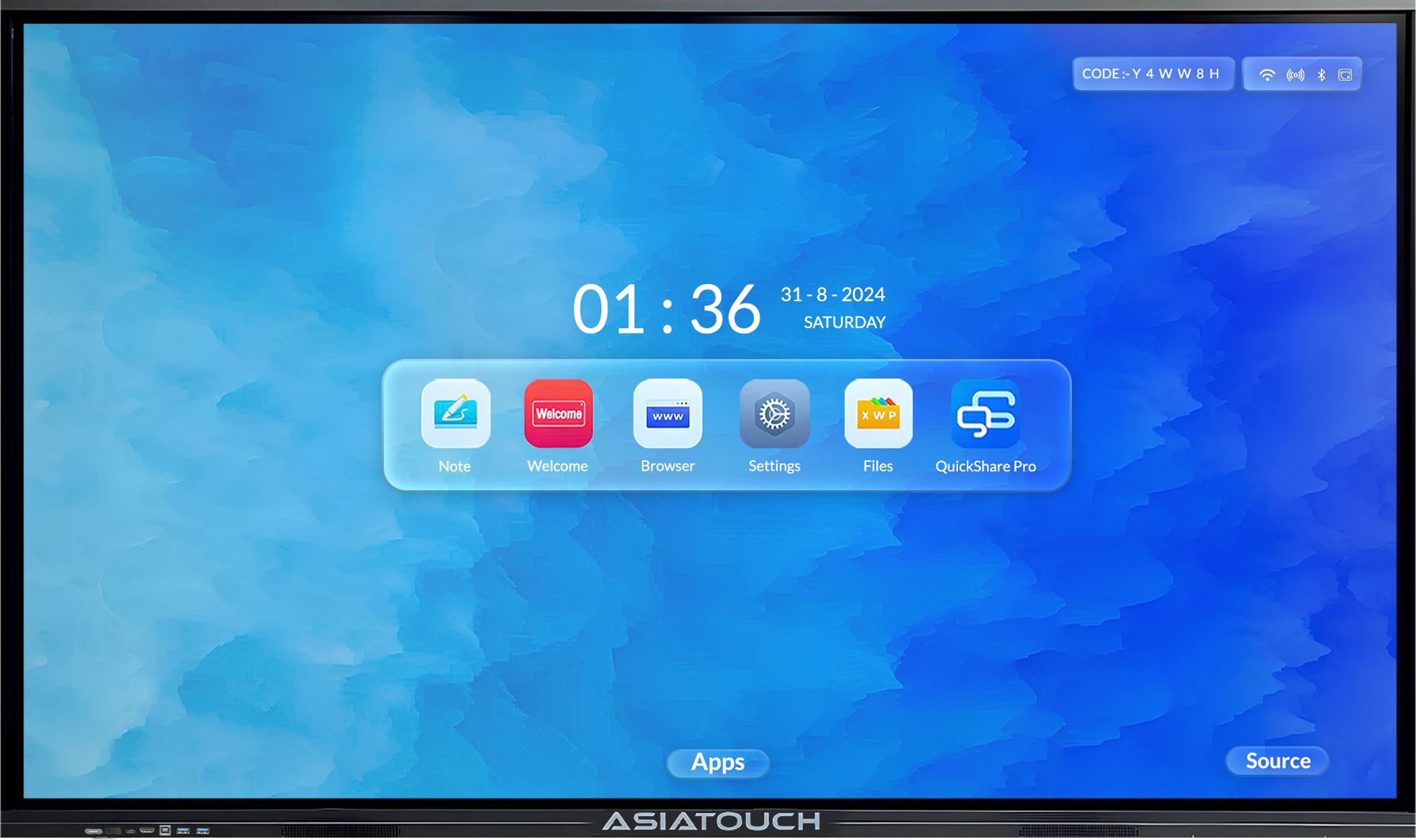 ASIATOUCH 165.1 cm (65 inch) 4K Ultra HD IPS Panel Monitor (Premium A+ Grade 4mm Antiglare Toughened Display,20Pt Touch, Android 13, 8+128GB)-image-39